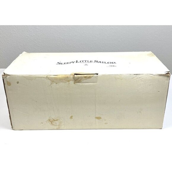 VTG Danbury Mint Porcelain Doll Set SLEEPY LITTLE SAILOR by Judy Belle NIB NEW - Picture 4 of 4